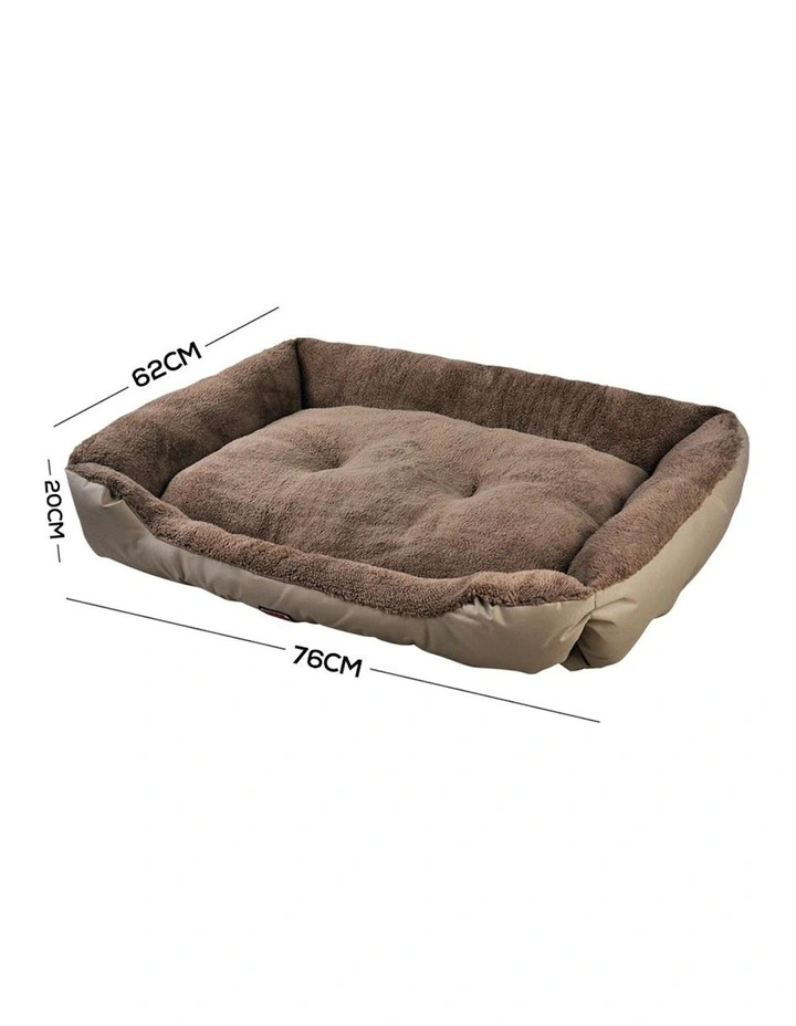 Pet Bed Large in Cream image 3