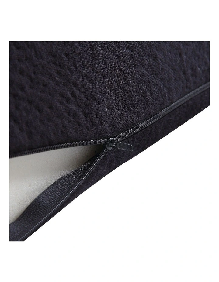 DreamZ 61x61x19cm Memory Foam Bed Wedge Pillow In Blue image 4