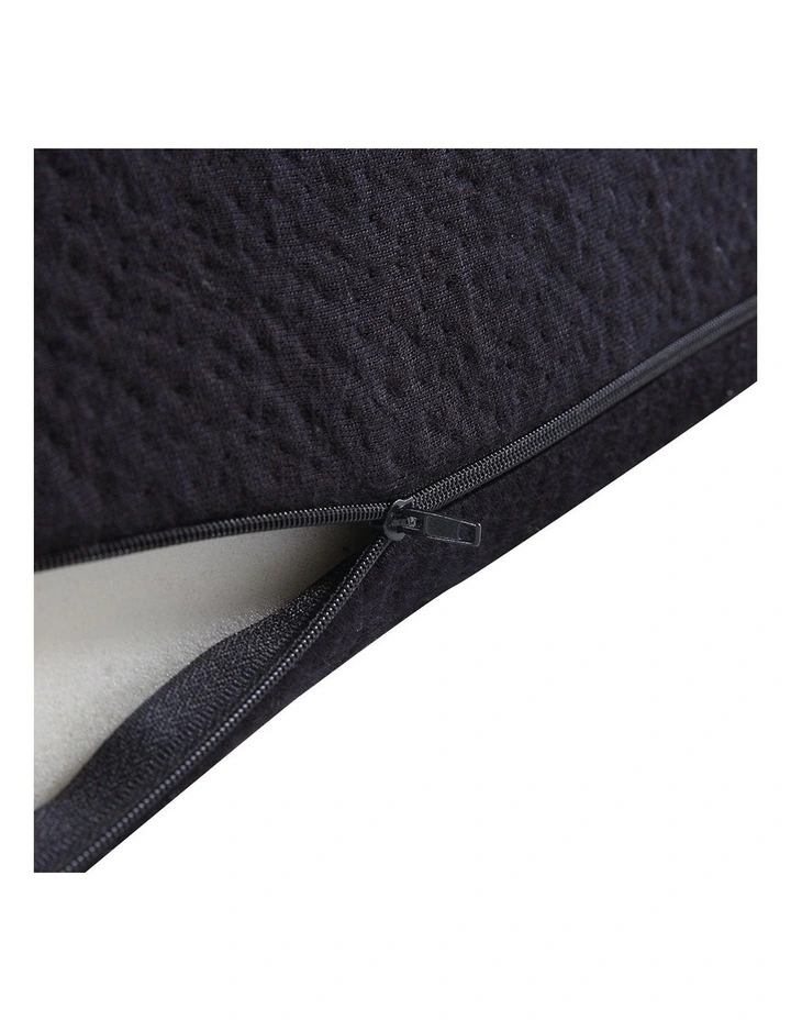 DreamZ 61x61x19cm Memory Foam Bed Wedge Pillow In Blue MYER