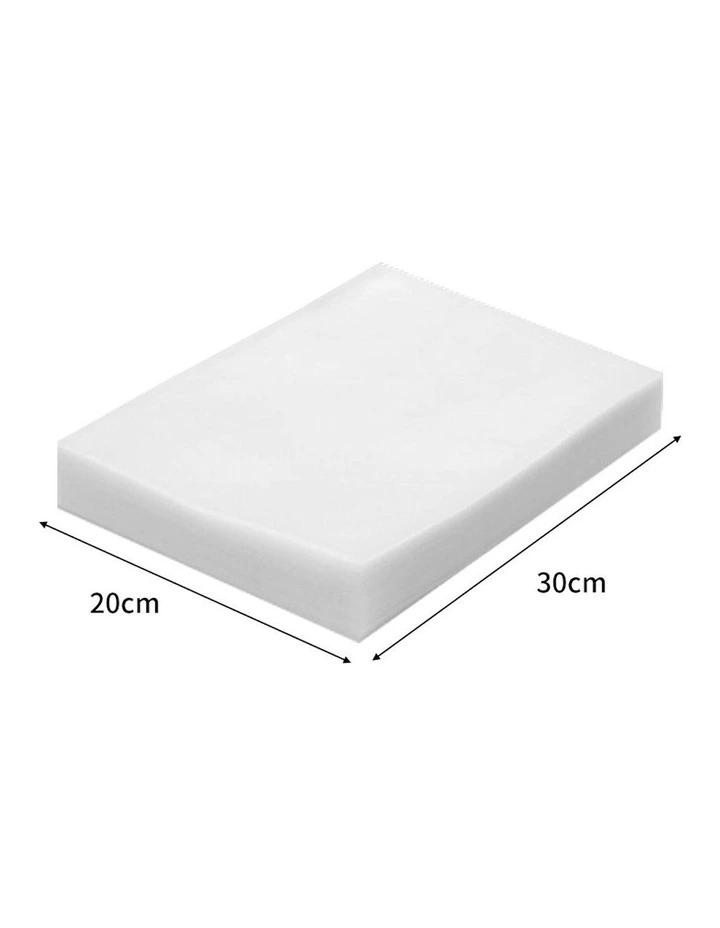 Traderight Group 20x30cm Vacuum Food Sealer Rolls Storage Bags image 3