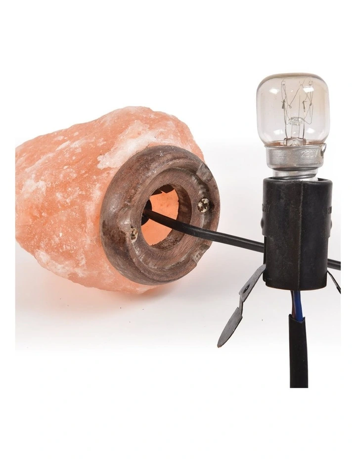 Himalayan Salt Lamp 1-2 kg in Orange Pink image 7