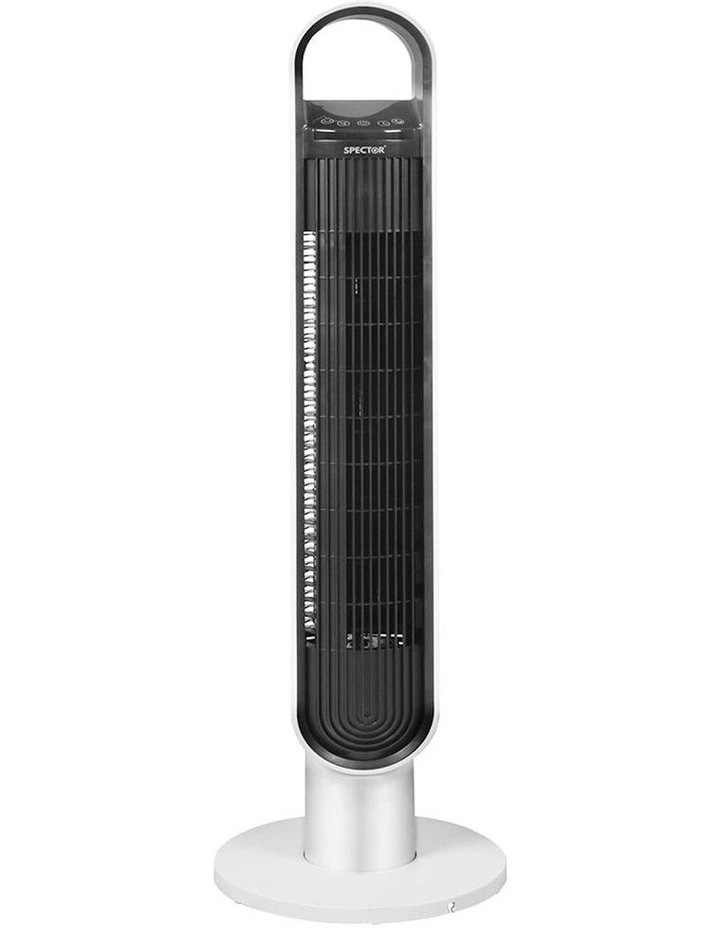 Portable Tower Fan in White image 2