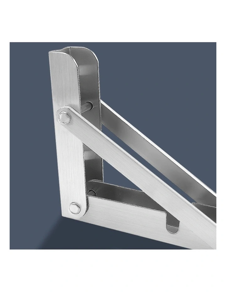 2Pcs 18 Folding Table in Silver image 4