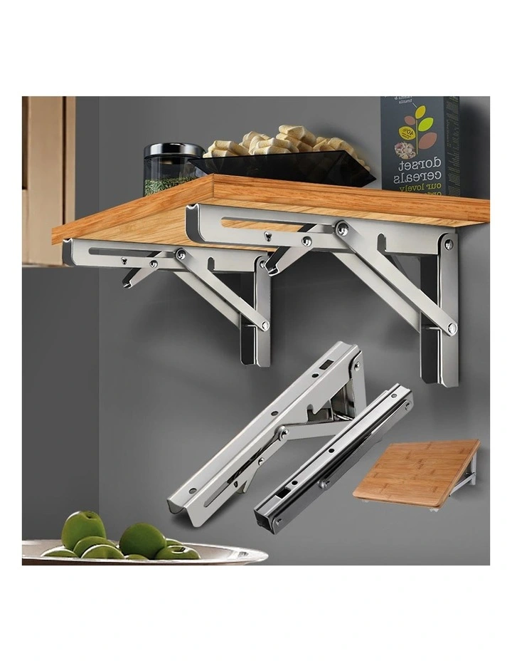 2Pcs 18 Folding Table in Silver image 7