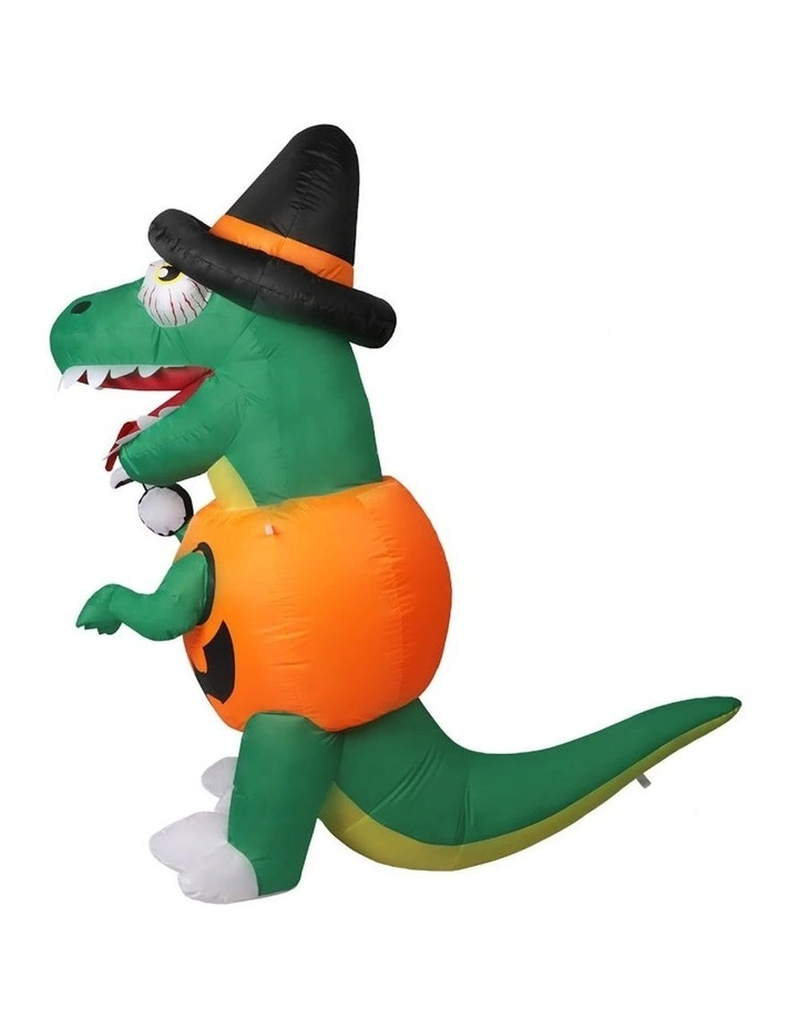 Halloween Inflatables Led Lights Dinosaur 1.8M in Multi image 2