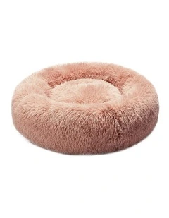 Large Donut Nest Pet Bed in Pink