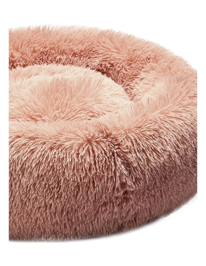 Large Donut Nest Pet Bed in Pink image 5