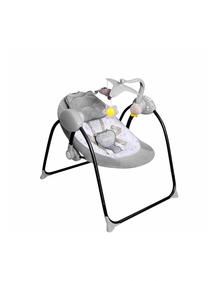 Electric Cradle Baby Swing in Multi image 1