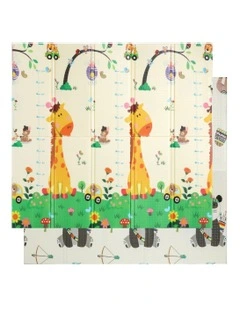Foldable Double-Sided Play Mat in Multi