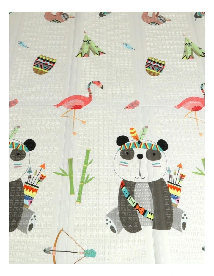 Foldable Double-Sided Play Mat in Multi image 6