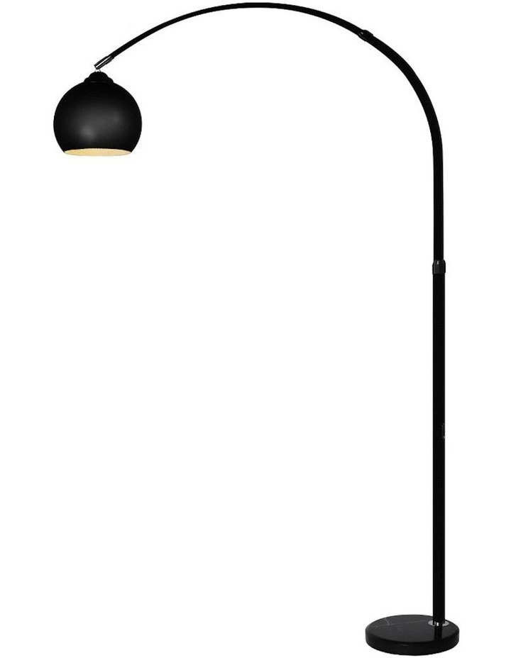 Modern LED Floor Lamp in Black image 1