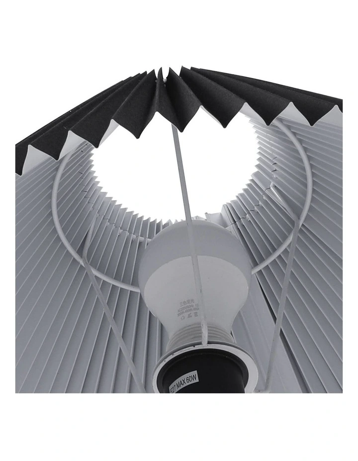 Modern Tripod Floor Lamp in Black image 5