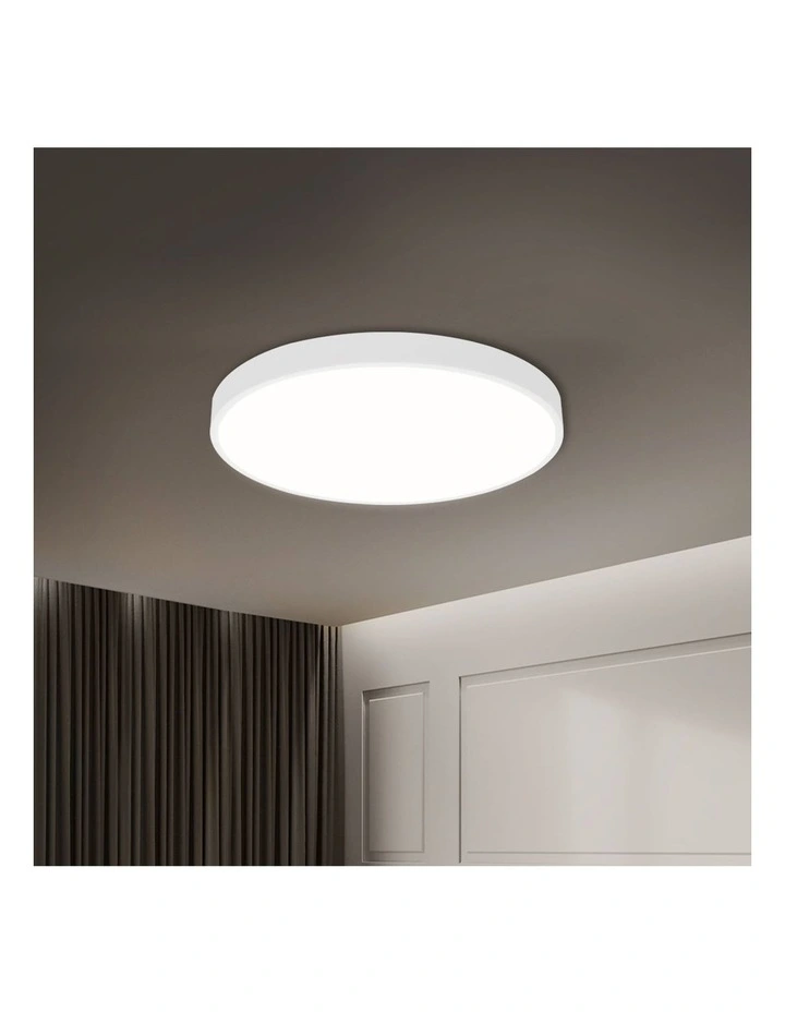3-Colour Ultra-Thin 5cm 36W LED Ceiling Light in White image 7