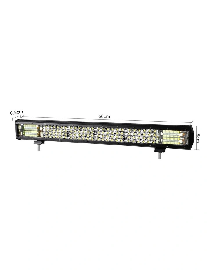 360W LED Light Bar in Black image 3