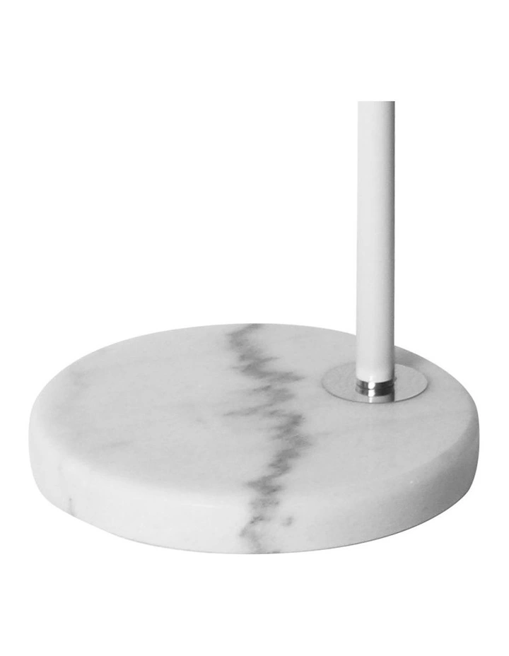 Modern LED Floor Lamp in White/Beige image 6