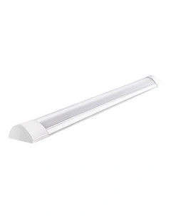 6500K 4FT LED Slim Ceiling Batten Light 120cm 5 Pieces in White/Silver