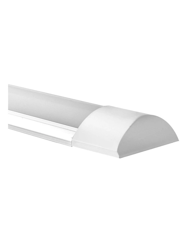 6500K 4FT LED Slim Ceiling Batten Light 120cm 5 Pieces in White/Silver image 4