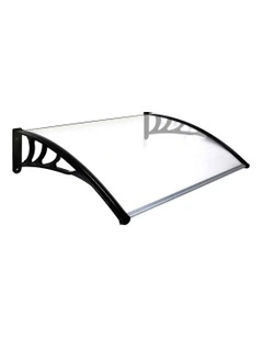 Window Door Awning Rain Cover in Transparent