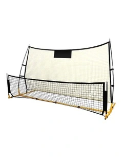 Soccer Rebounder Net in Black