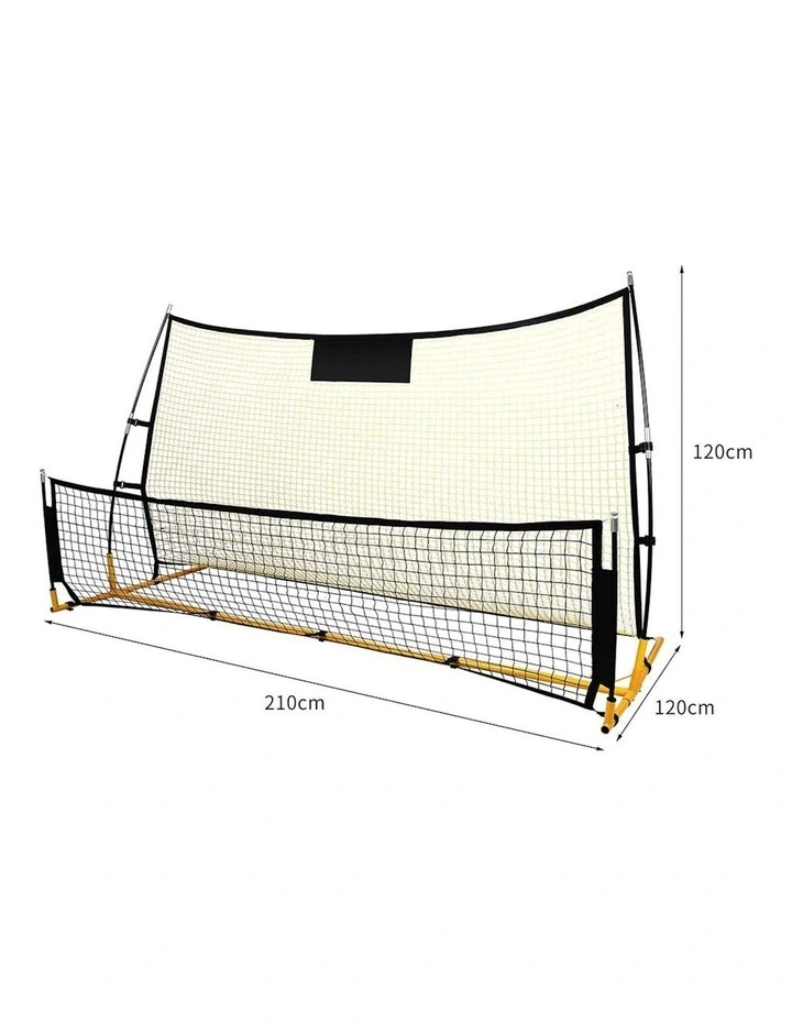 Soccer Rebounder Net in Black image 3