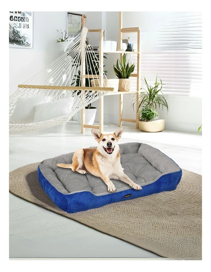 Pet Bed Mattress Large in Blue image 2