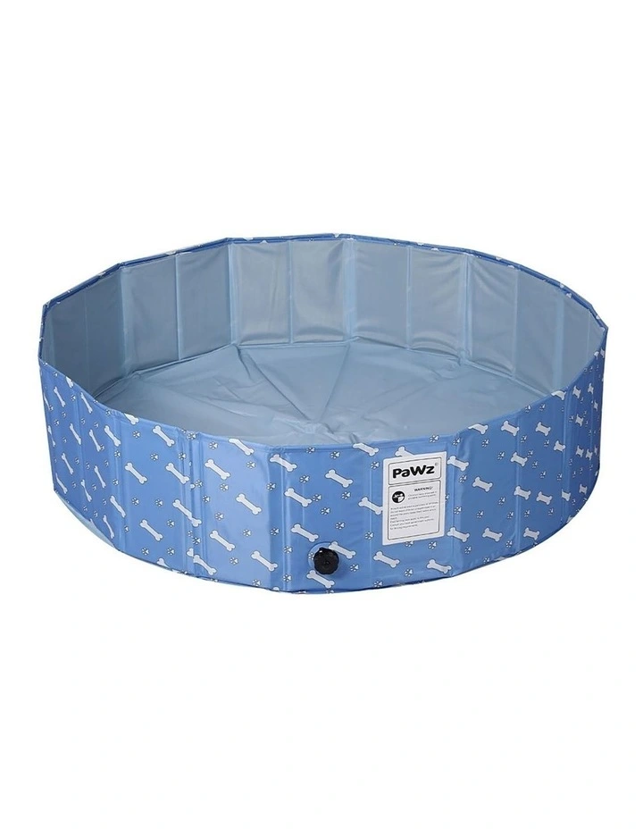 PaWz Blue Folding Pet Swimming Pool L image 1