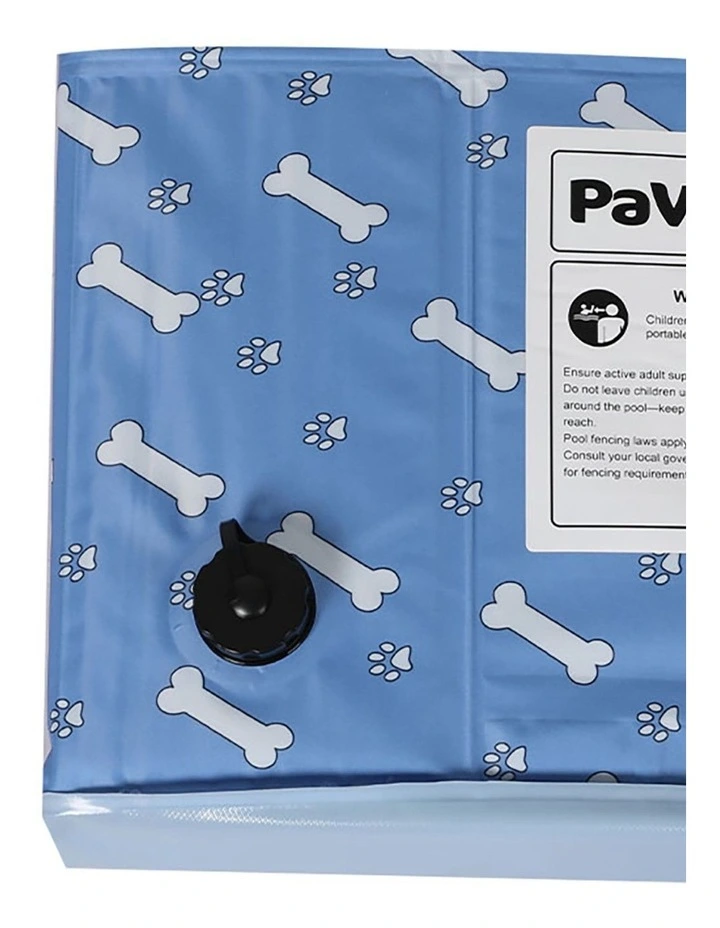 PaWz Blue Folding Pet Swimming Pool L image 5
