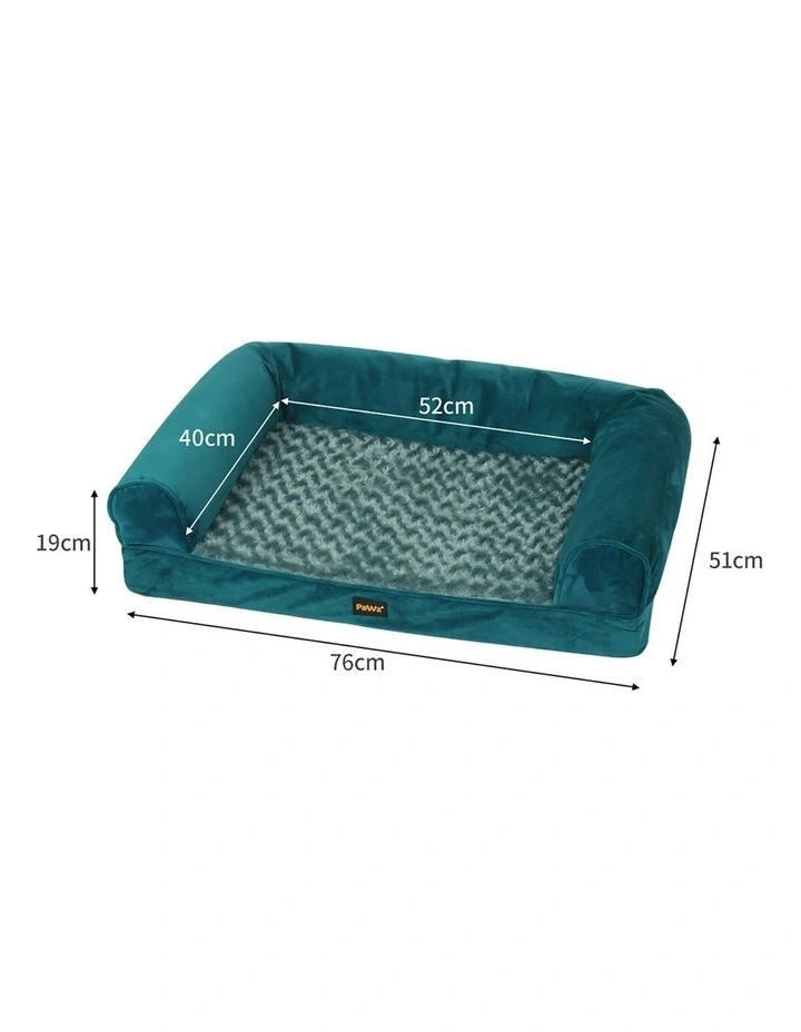 Pet Soft Warm Bed Mattress in Blue image 3
