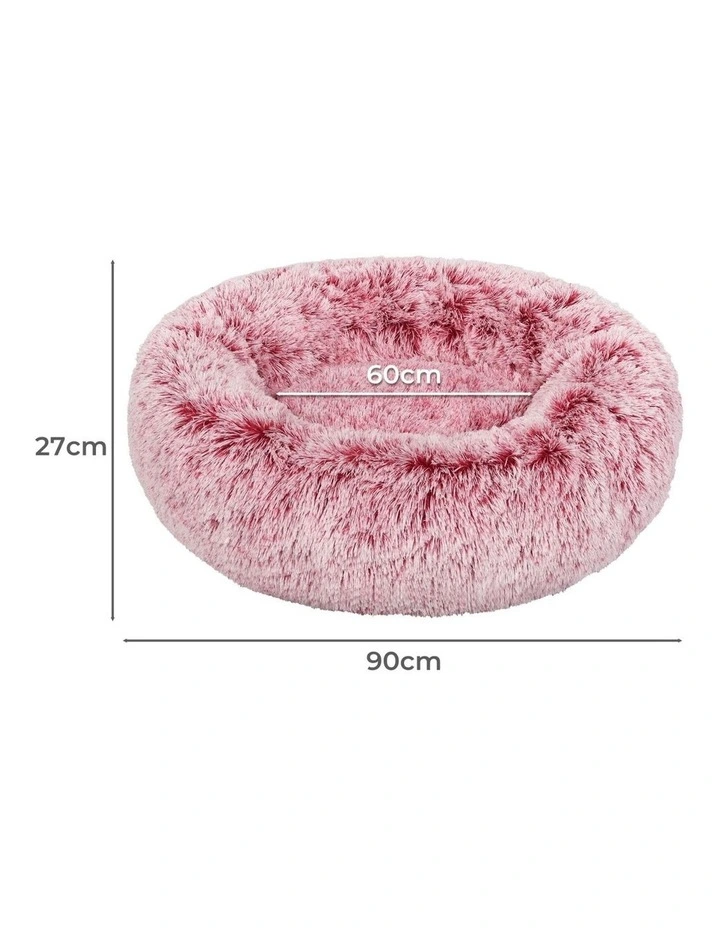 Donut Nest Pet Bed in Pink image 3