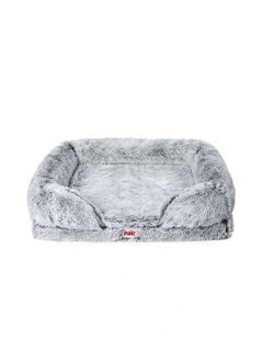 Orthopedic Sofa Soft Warm Mattress Cushion S Pet Bed in Grey