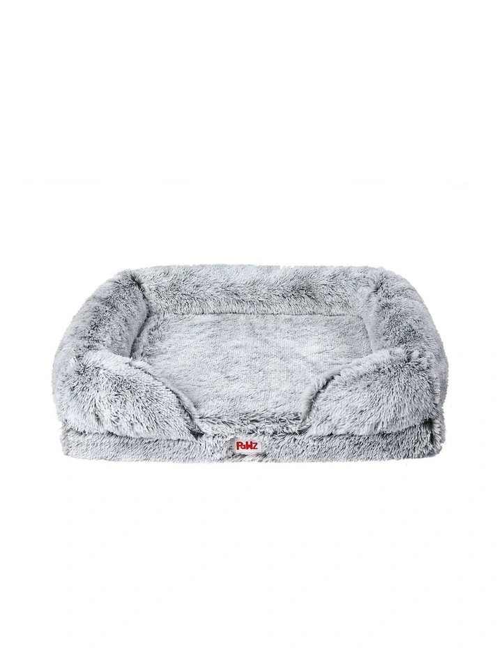 Orthopedic Sofa Soft Warm Mattress Cushion S Pet Bed in Grey image 1