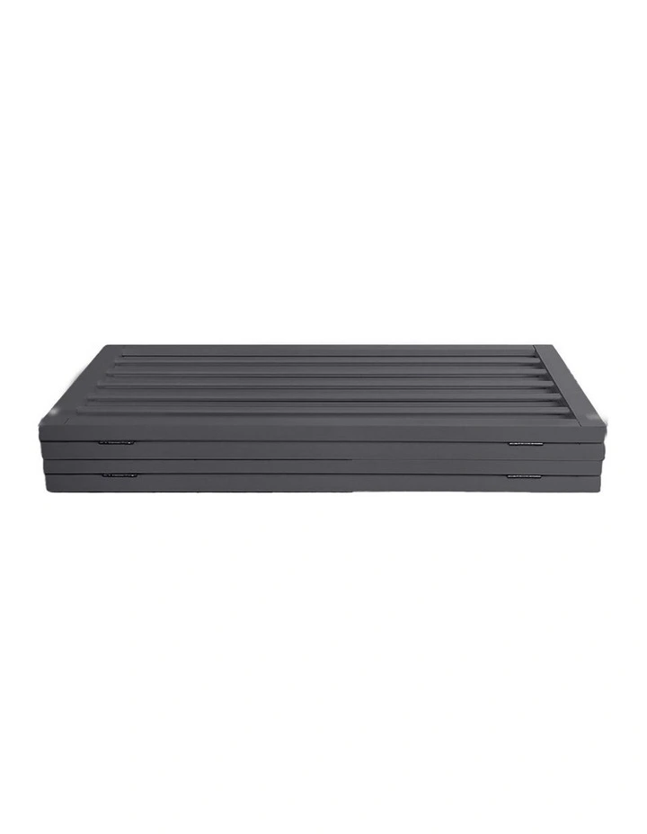 3 Panels Wooden Pet Gate in Black image 4