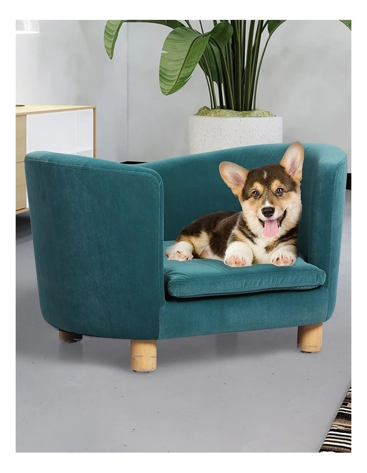 Pet Sofa Bed in Blue image 7