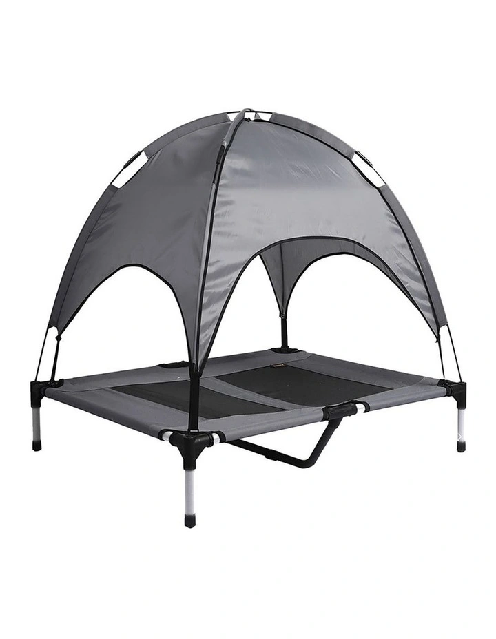 Pet Trampoline Bed in Grey image 1