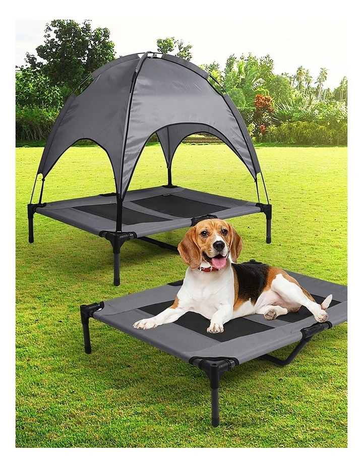 Pet Trampoline Bed in Grey image 7