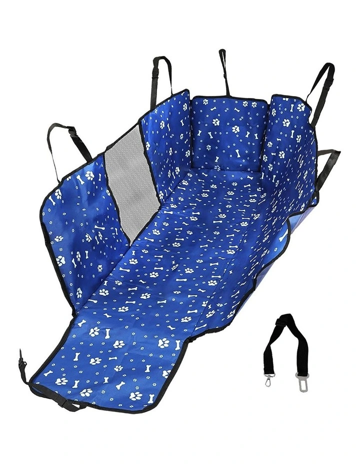 Pet Back Car Seat Cover in Blue image 1