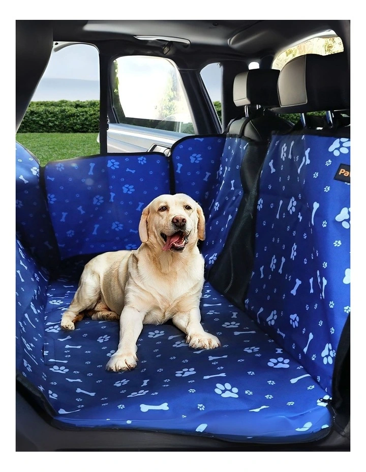 Pet Back Car Seat Cover in Blue image 2