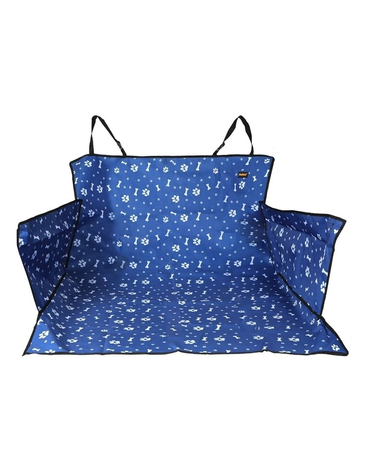 Pet Dog Car Seat Cover in Blue image 1