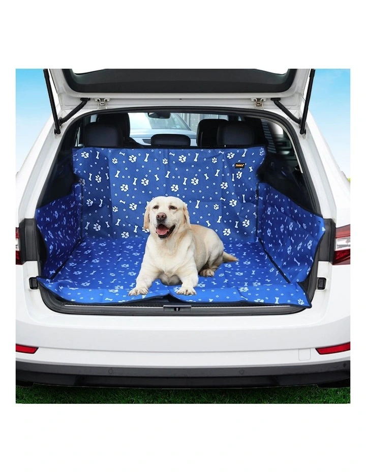Pet Dog Car Seat Cover in Blue image 7