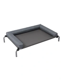 Elevated Pet Trampoline Large in Grey