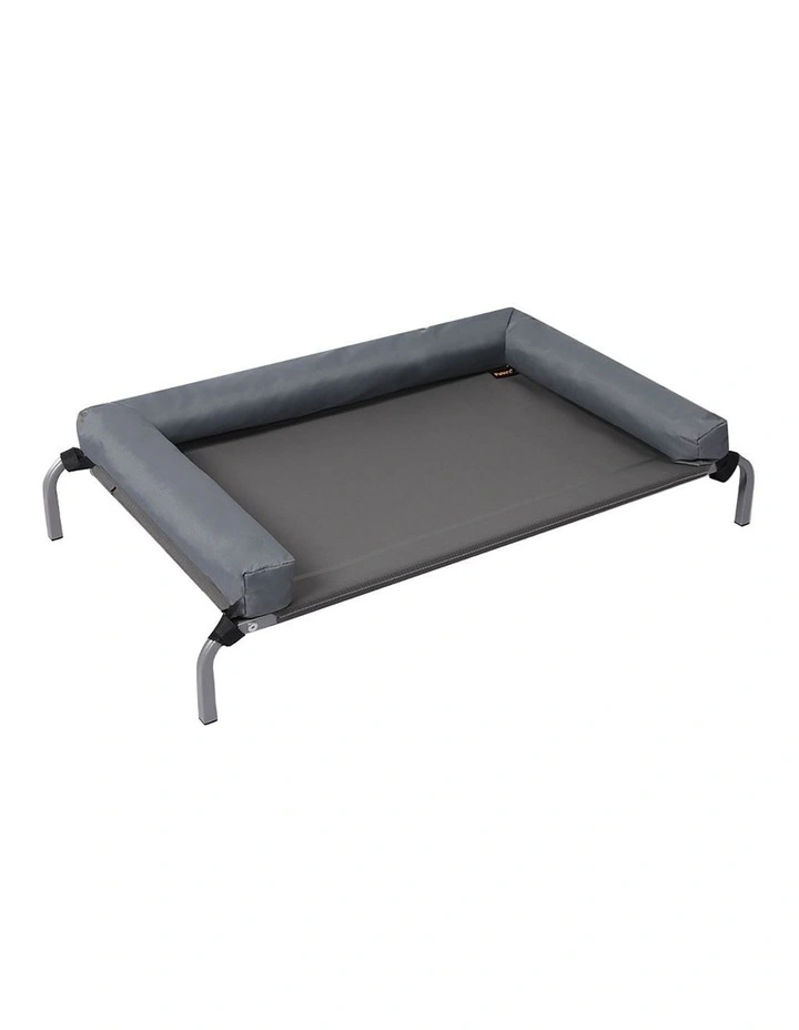 Elevated Pet Bed in Grey image 1