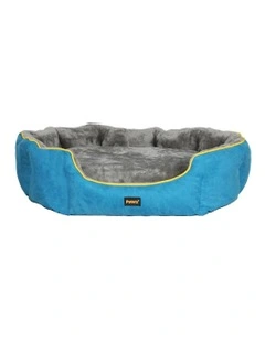 Electric Pet Heater Bed L in Blue