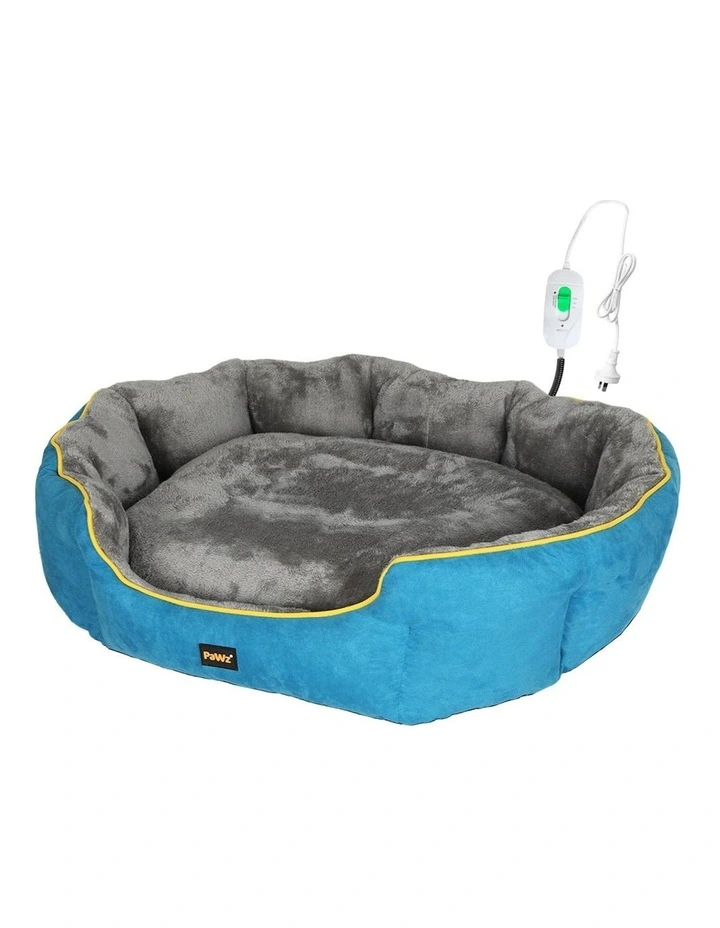 Electric Pet Heater Bed M in Blue image 1