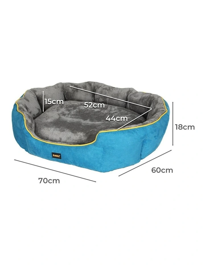 Electric Pet Heater Bed M in Blue image 3