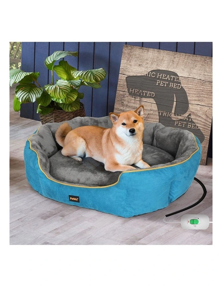 Electric Pet Heater Bed M in Blue image 7