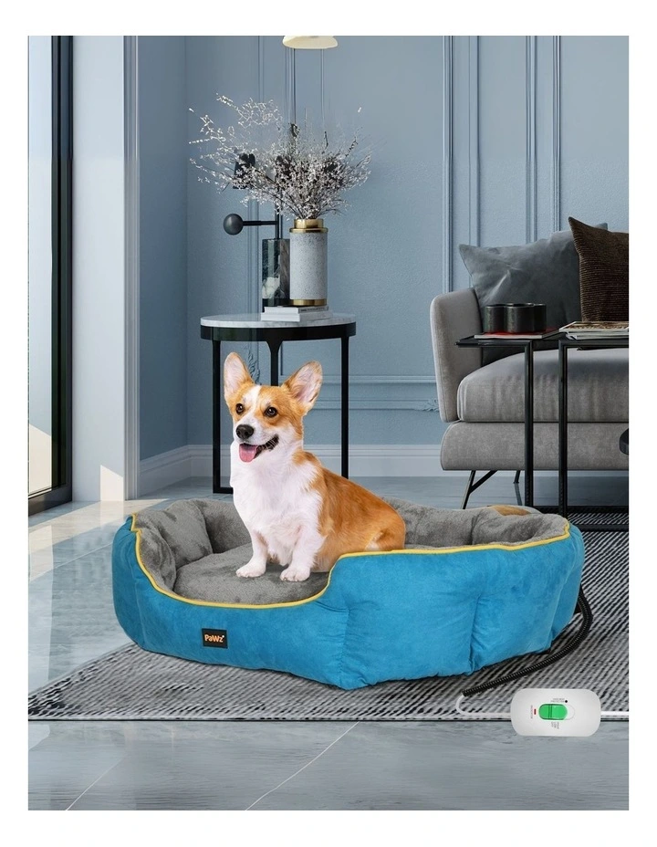 Electric Pet Heater Bed S in Blue image 2