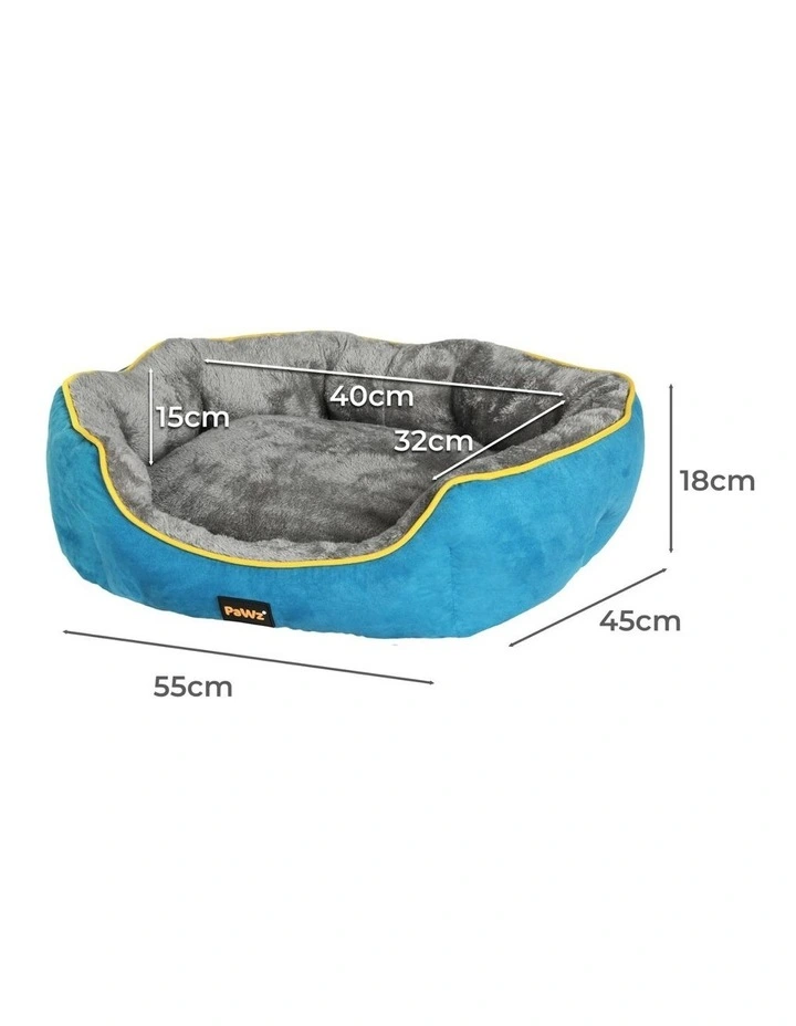 Electric Pet Heater Bed S in Blue image 3