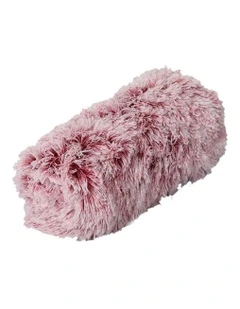 Soft Plush Dog Blanket Large in Pink