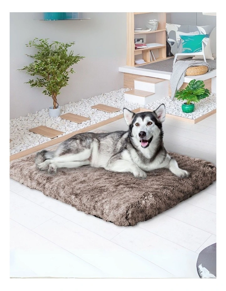 Dog Mat Pet Bed XL in Coffee image 2