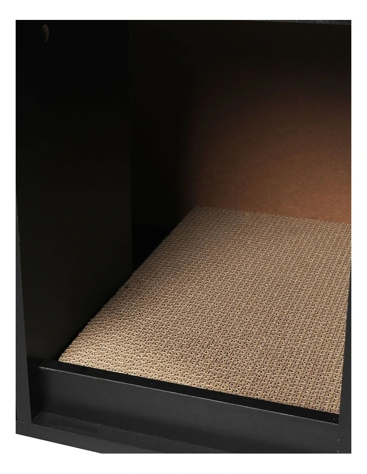 Cat Litter Cabinet Box in Black image 4